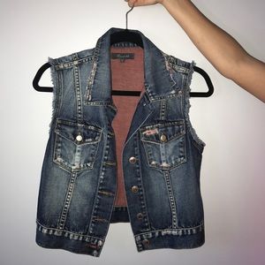 Level 99 denim vest